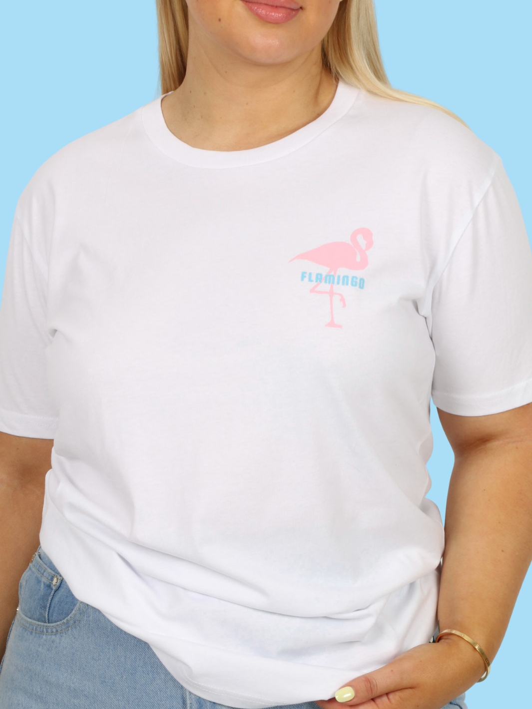 White Tee